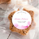 Search for pink christening stickers Watercolor