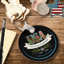 Search for 4th anniversary key rings Red white and blue