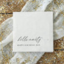 Search for 90th birthday napkins Simple