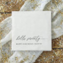 Search for 70th birthday napkins Stylish
