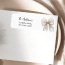 Search for pearl return address labels Bridal shower
