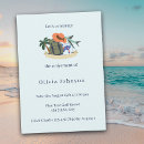 Search for travel retirement invitations Blue