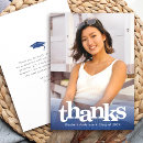 Search for navy blue thank you cards High school
