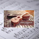 Search for ukulele business cards Teacher