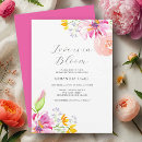 Search for love in bloom invitations Botanical