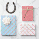 Search for horse birthday wrapping paper Cowgirl