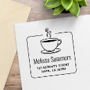 Search for coffee cup rubber stamps Latte