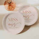 Search for miss to mrs plates Bride to be