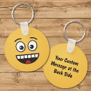 Search for smiling face key rings Emoticon