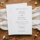 Search for classic wedding invitations Old money