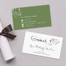 Search for high school student business cards Black and white