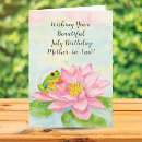 Search for mother in law birthday cards Watercolor