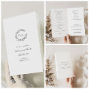 Search for booklet wedding programs Double sided