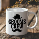 Search for groom crew mugs Party