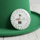 Search for st patrick party badges Shamrock