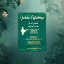 Search for rounded emerald green and gold wedding invitations Elegant