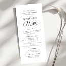 Search for rehearsal dinner menus The night before