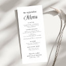 Search for dinner menus The night before