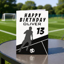 Search for black boys birthday cards Soccer