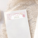 Search for bow wedding return address labels Girl baby shower