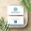 Search for cleaning service business cards Broom