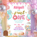 Search for sweet one donut birthday invitations Baby girl