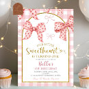 Search for sweetheart birthday invitations Baby girl