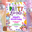 Search for rainbow colours invitations For kids