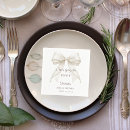 Search for tying the knot napkins Bow