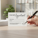 Search for beauty salon appointment cards Simple