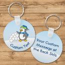 Search for cartoon penguin key rings Cute