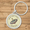 Search for spinning top key rings Illustration