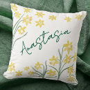 Search for daffodil cushions Birth month flower