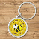 Search for cute bee key rings Honeybee