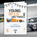 Search for boys race car birthday cards For kids