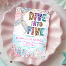 Search for mermaid and unicorn party invitations For kids