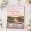 Search for generic wedding invitations Sunset