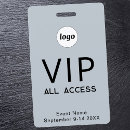 Search for vip passes id badges All access pass