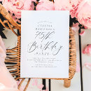 Search for 75 years old invitations Seventy five