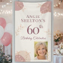 Search for 60th birthday for women posters Blush pink