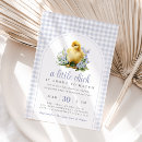 Search for baby chick invitations Vintage