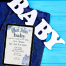 Search for blue jean invitations Gender neutral