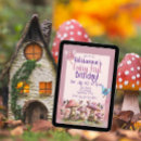 Search for fairy 1st birthday invitations Purple