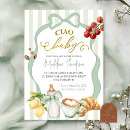 Search for striped baby shower invitations Mother to be