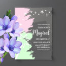 Search for magic wands invitations Watercolor
