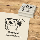 Search for cow rubber stamps Animal