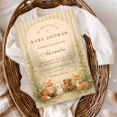 Search for rustic woodland animals baby shower invitations Gender neutral shower