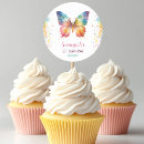 Search for rainbow butterfly stickers Birthday