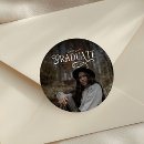Search for white overlay stickers Graduation