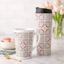 Search for purple geometric mugs Retro pattern